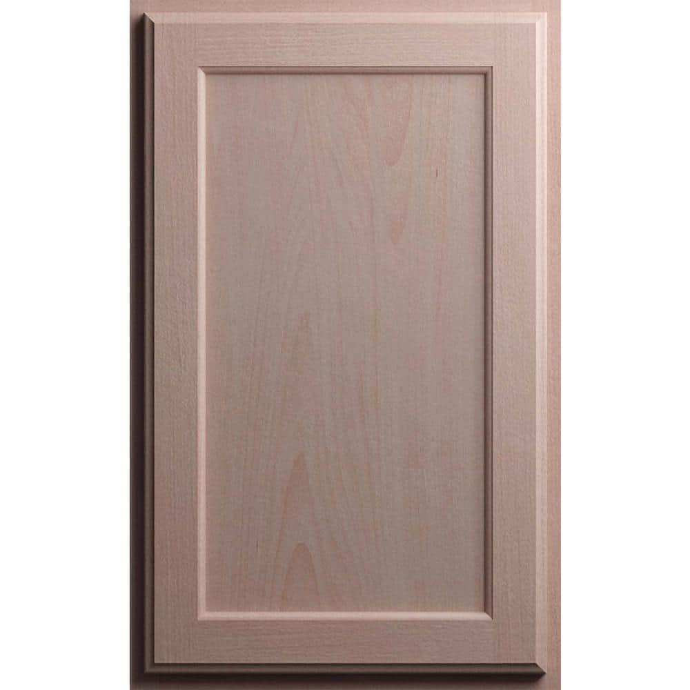 30 in. W x 12 in. D x 30 in. H Assembled Wall Kitchen Cabinet in Unfinished with Recessed Panel