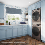 30 in. W x 12 in. D x 30 in. H Assembled Wall Kitchen Cabinet in Unfinished with Recessed Panel
