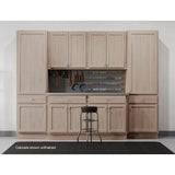 30 in. W x 12 in. D x 30 in. H Assembled Wall Kitchen Cabinet in Unfinished with Recessed Panel