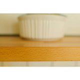 HARDWOOD REFLECTIONS 4 ft. L x 25 in. D Unfinished Beech Solid Wood Butcher Block Countertop With Eased Edge