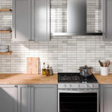 HARDWOOD REFLECTIONS Unfinished Birch Butcher Block Countertop - 8 ft x 25 in