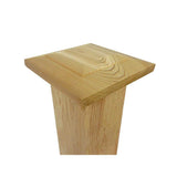 5 in. x 5 in. 15 Flat Top Cedar Post Cap