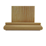 4 in. x 4 in. x 1 in. Tall Cedar Post Base Trim