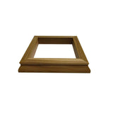 4 in. x 4 in. x 3/4 in. Tall Cedar Post Base Trim
