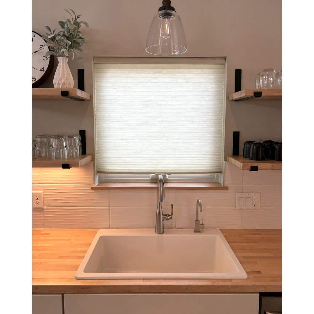 HARDWOOD REFLECTIONS 6 ft. L x 25 in. D Unfinished Maple Solid Wood Butcher Block Countertop With Square Edge