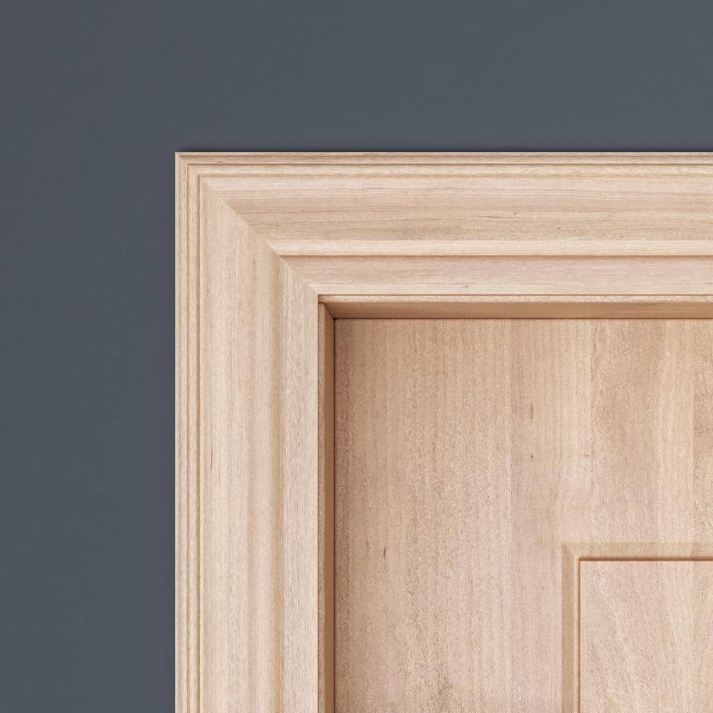 Ornamental Mouldings OML14-4FTWHW .75 in. D X 2.75 in. W X 47.5 in. L Unfinished White Hardwood Casing Moulding