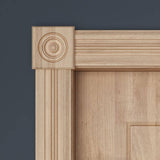 Ornamental Mouldings 3/4 in. x 3 in. x 84 in. White Hardwood Victorian Casing Moulding