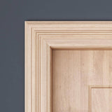 Ornamental Mouldings 3/4 in. x 3 in. x 84 in. White Hardwood Victorian Casing Moulding