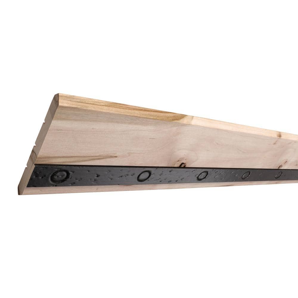 Ornamental Mouldings Rustic Ambrosia 17/32 in. x 4-1/2 in. x 96 in. Maple Wood Crown Moulding