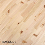 HARDWOOD REFLECTIONS 4 ft. L x 25 in. D Unfinished Nordic Pine Butcher Block Standard Countertop With Eased Edge