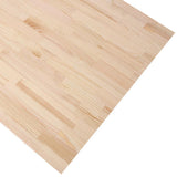 HARDWOOD REFLECTIONS 4 ft. L x 25 in. D Unfinished Nordic Pine Butcher Block Standard Countertop With Eased Edge