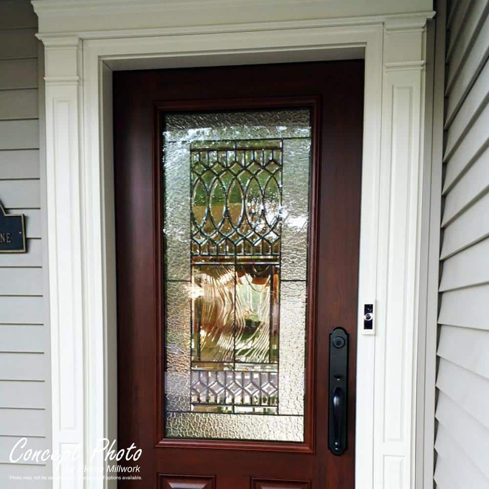 Ekena Millwork 2 in. x 4 in. x 96 in. Fluted PVC Pilaster Moulding with Standard Capital and Base (Pair)