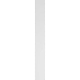 Ekena Millwork 2 in. x 6 in. x 48 in. Fluted PVC Pilaster Moulding with Standard Capital and Base (Pair)