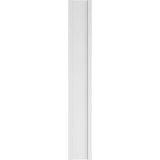 Ekena Millwork 2 in. x 12 in. x 82 in. Raised Panel PVC Pilaster Moulding with Decorative Capital and Base (Pair)
