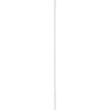 Ekena Millwork 2 in. x 12 in. x 108 in. PVC Pilaster 2 Equal Flat Panel with Standard Capital and Base (Pair)