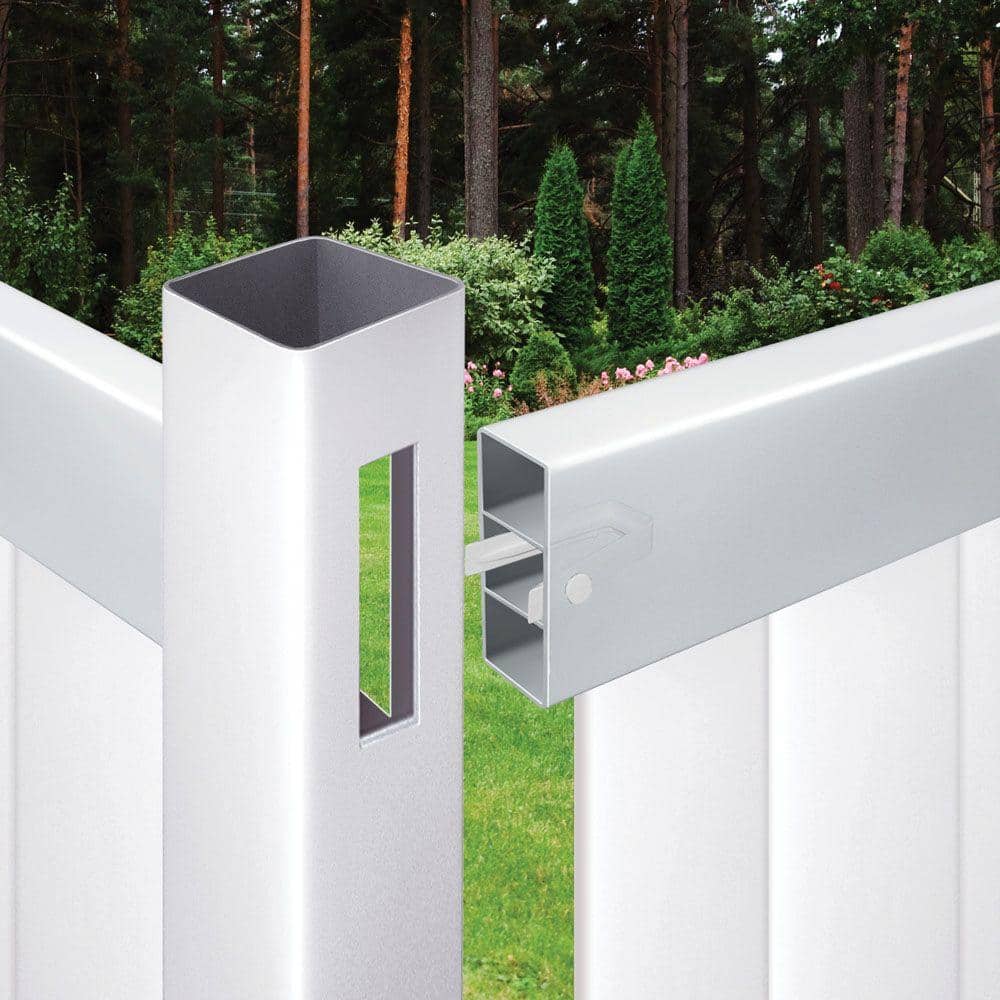 Veranda Vinyl Fence Rail Clips 2-Pack