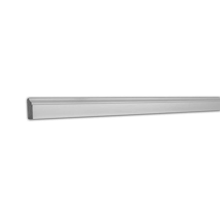 American Pro Decor WM 935 1-5/8 in. x 9/16 in. Recycled Polystyrene Door Stop Moulding Pro Pack 64 LF (8-Pack)