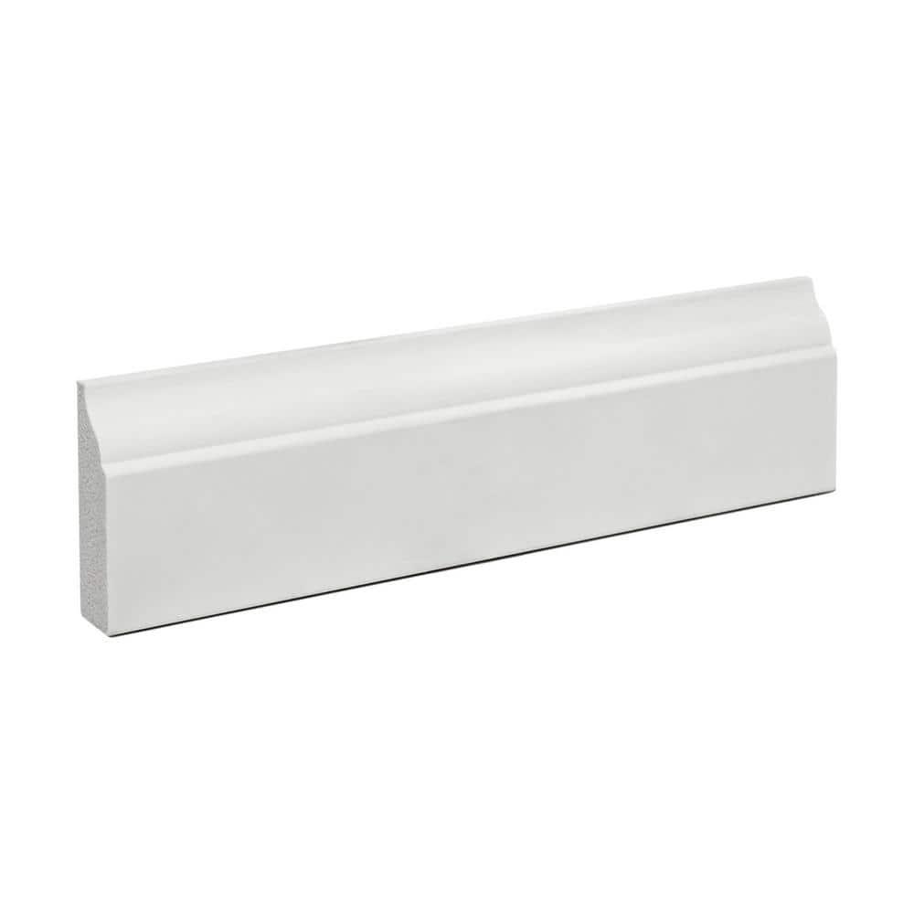 American Pro Decor WM 935 1-5/8 in. x 9/16 in. x 6 in. Long Recycled Polystyrene Door Stop Moulding Sample