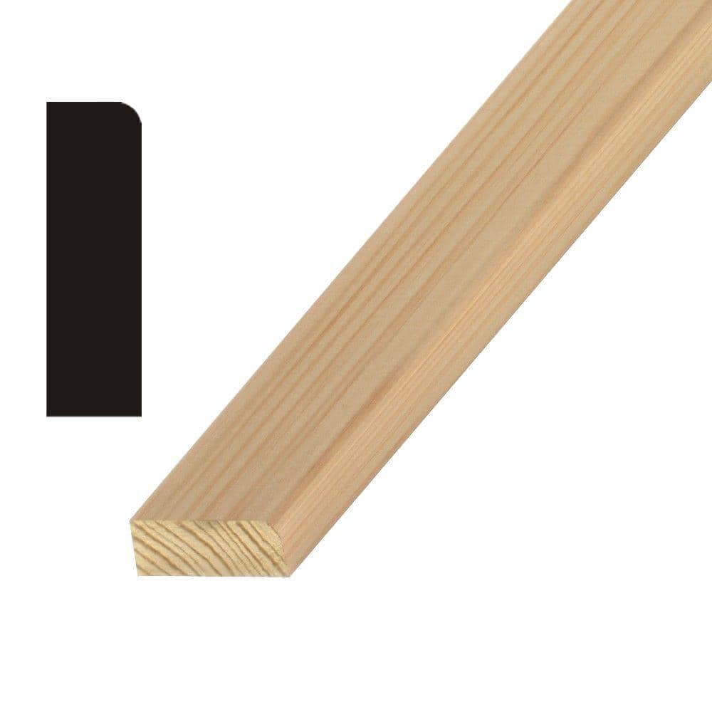 Builder's Choice OP 887 3/8 in. x 1-1/4 in. Pine Stop Molding