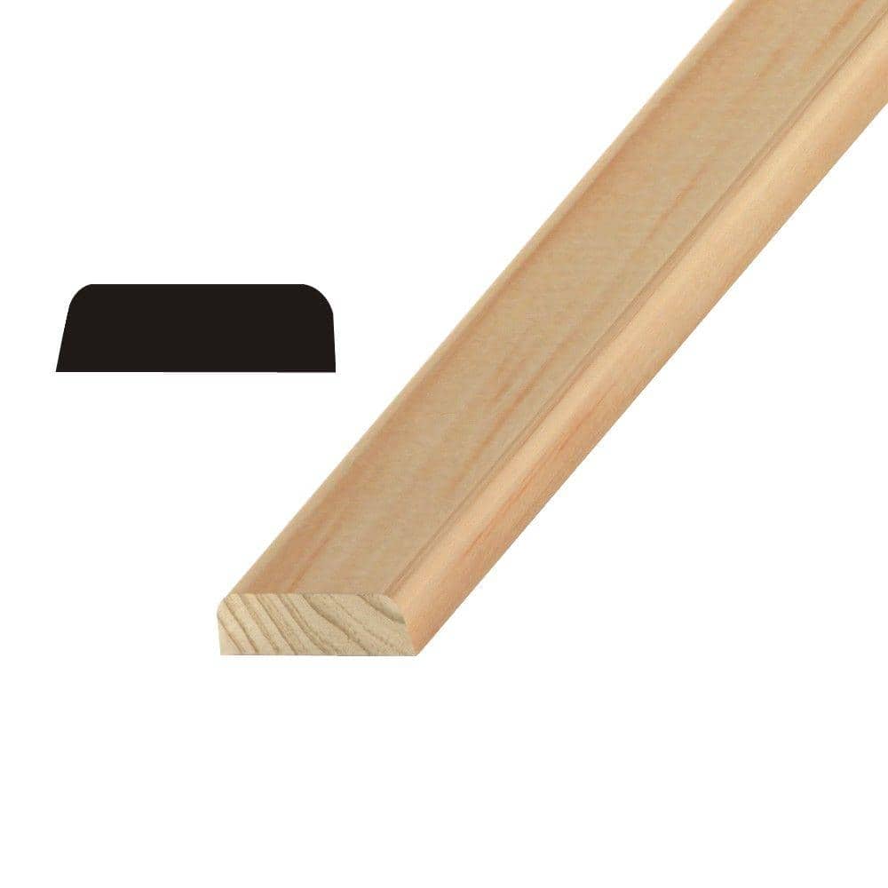 Builders Choice LWM 142 1/4 in. x 3/4 in. Pine Screen Molding