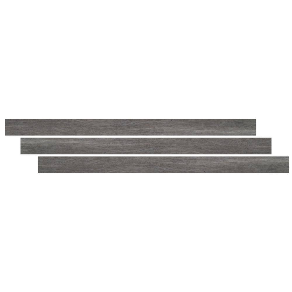Urban Ash 0.75 in. T x 2.75 in. W x 94 in. L Luxury Vinyl Stair Nose Molding by MSI