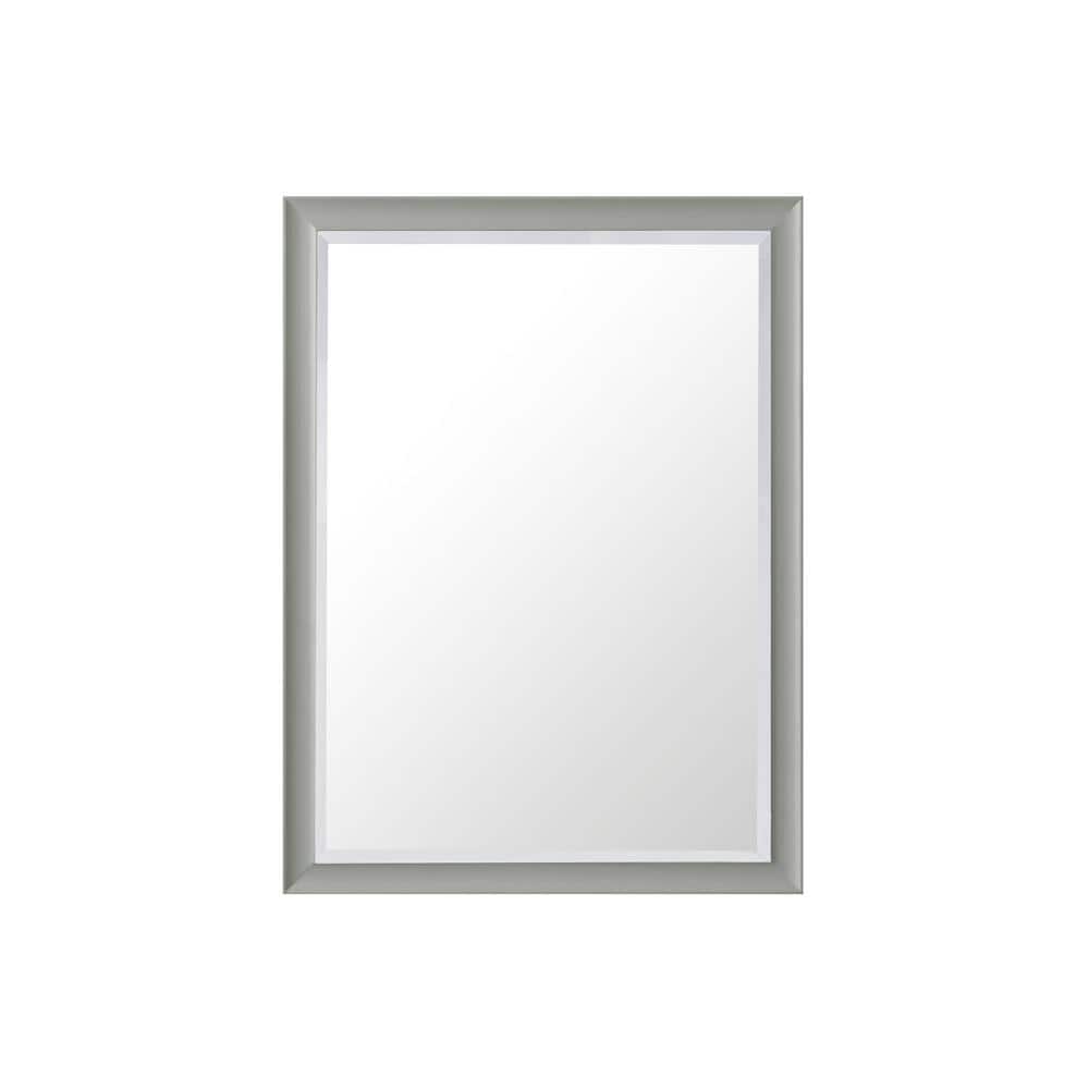 James Martin Vanities Glenbrooke 30" x 40" Urban Gray Bathroom Vanity Mirror