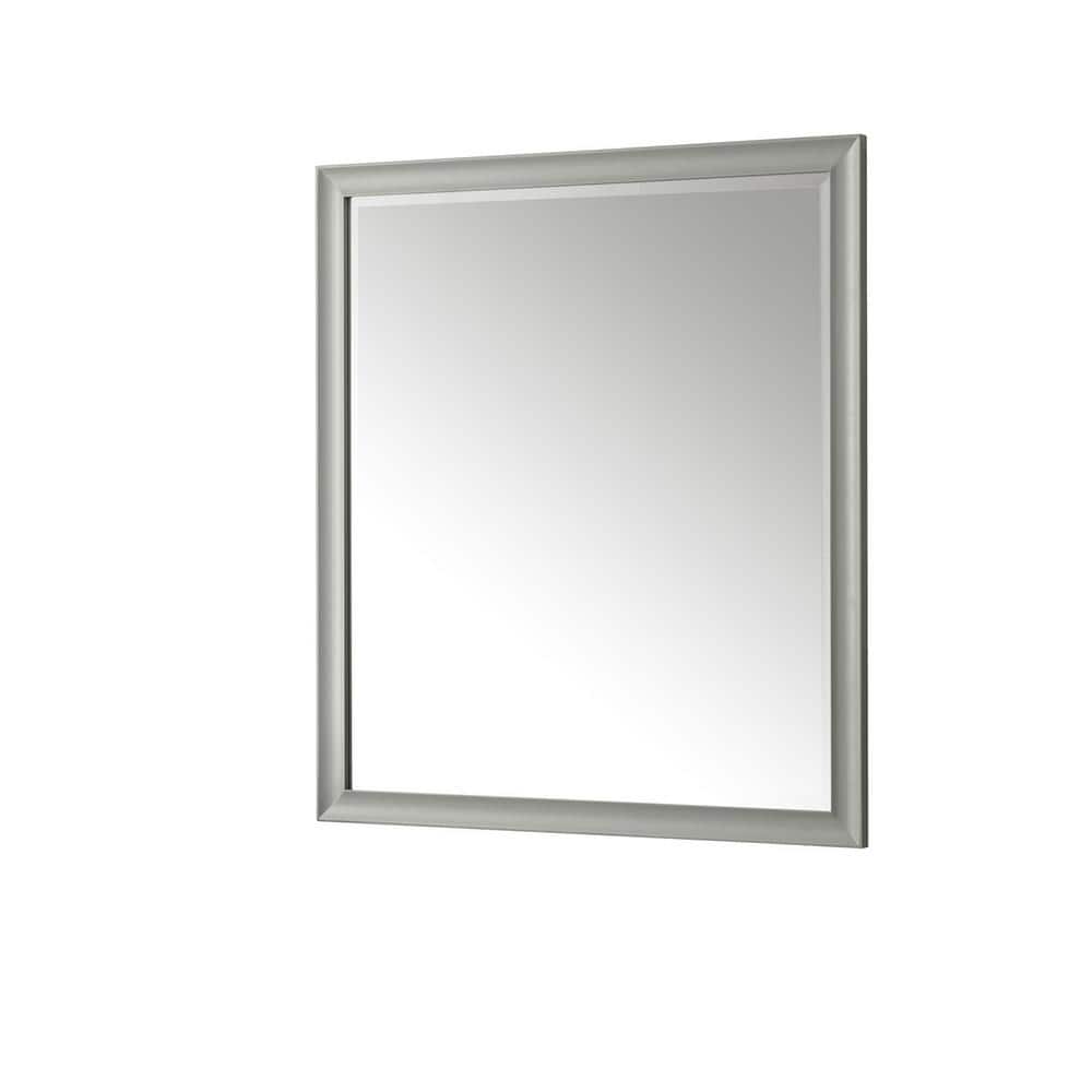 James Martin Vanities Glenbrook 36" x 40" Urban Gray Bathroom Vanity Mirror