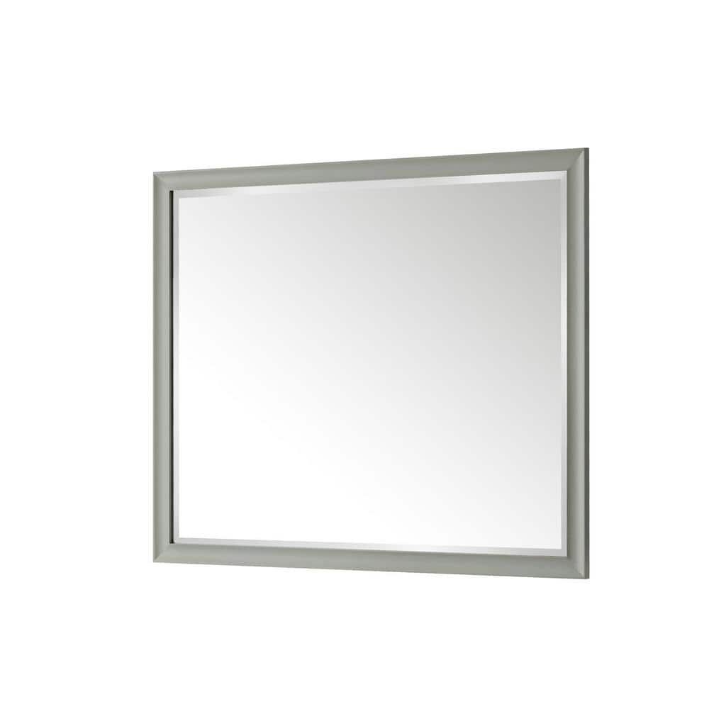 James Martin Vanities Glenbrook 48" x 40" Urban Gray Bathroom Vanity Mirror