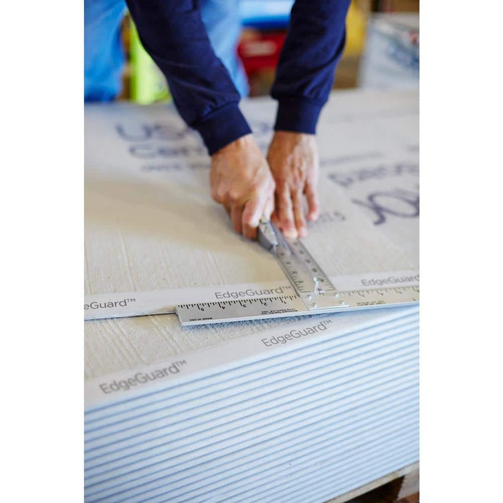 USG Durock Brand 1/4 in. x 3 ft. x 5 ft. Cement Board with EdgeGuard