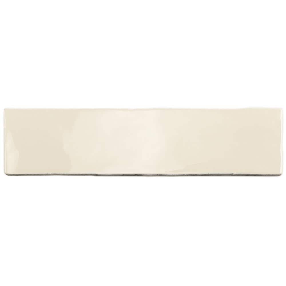 Ivy Hill Tile Catalina Vanilla 3 in. x 12 in. x 8 mm Polished Ceramic Subway Wall Tile (10.76 sq.ft./case)