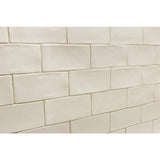 Ivy Hill Tile Catalina Vanilla 3 in. x 6 in. x 8 mm Polished Ceramic Subway Wall Tile (5.38 sq. ft./case)