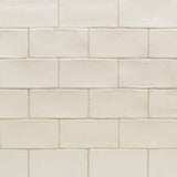 Ivy Hill Tile Catalina Vanilla 3 in. x 6 in. x 8 mm Polished Ceramic Subway Wall Tile (5.38 sq. ft./case)