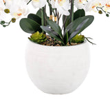 Vanity Art 36.22 in. H Artificial Phalaenopsis Orchids Floral Arrangement in Pot