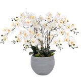 Vanity Art 36.22 in. H Artificial Phalaenopsis Orchids Floral Arrangement in Pot