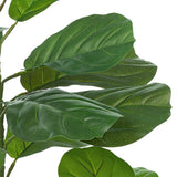 Vanity Art 47 .24 in. H Artificial Fiddle Leaf Fig Tree in Pot (Set of 2)