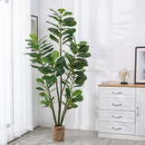 Vanity Art 82 .68 in. H Artificial Fiddle Leaf Fig Plant in Pot (Set of 2)
