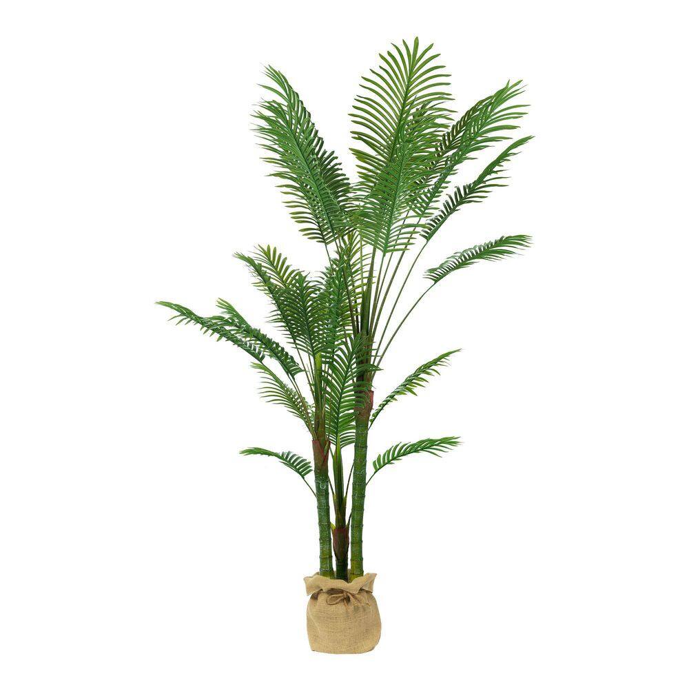 Vanity Art 72 .44 in. H Artificial Palm Tree in Pot (Set of 2)