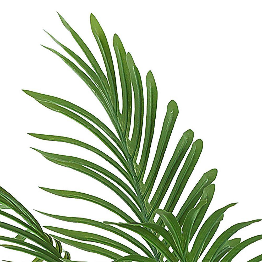 Vanity Art 85 .04 in H Artificial Palm Plant in Planter (Set of 2)