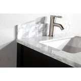 Vanity Art Savona 24 in. W x 22 in. D x 36 in. H Bath Vanity in Grey with Vanity Top in White with White Basin and Mirror