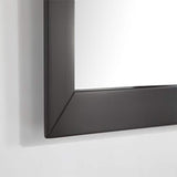 Vanity Art Savona 48 in. W x 22 in. D x 36 in. H Vanity in Espresso with Single Basin Vanity Top in White and Grey Marble and Mirror