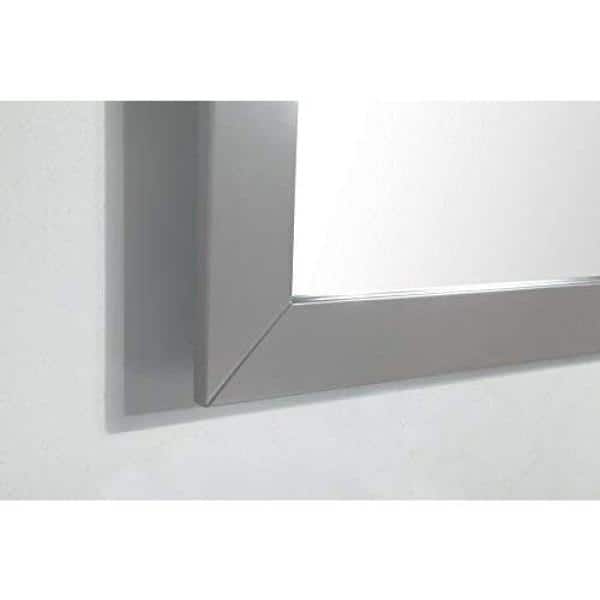 Vanity Art Savona 72 in. W x 22 in. D x 36 in. H Bath Vanity in Grey with Vanity Top in White with White Basin and Mirror