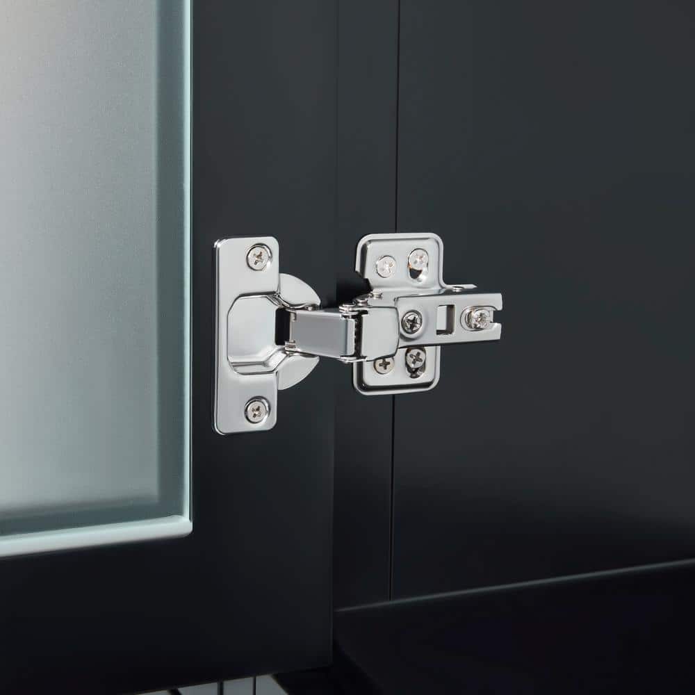 Vanity Art 42 in. W x 18 in. D x 36 in. H Bathroom Vanity in Espresso with Single Basin Vanity Top in White Ceramic and Mirror