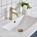 Vanity Art Brescia 96 in. W x 18 in. D x 36 in. H Double Sink Bath Vanity in Blue with White Ceramic Top and Mirror
