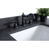 Vanity Art 42 in. W x 21.5 in. D x 34 in. H Single Sink Bathroom Vanity in Tan with Black Limestone Top