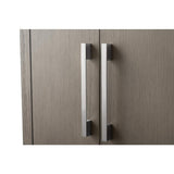 Vanity Art 24 in. W x 18.5 in D x 34 in. H Single Sink Bathroom Vanity Cabinet in Driftwood Gray with Ceramic Top