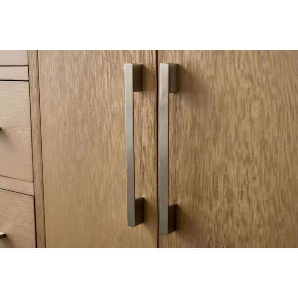 Vanity Art 42 in. W x 22 in. D x 34 in. H Single Sink Bathroom Vanity Cabinet in Natural Oak with Engineered Marble Top