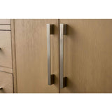 Vanity Art 42 in. W x 22 in. D x 34 in. H Single Sink Bathroom Vanity Cabinet in Natural Oak with Engineered Marble Top