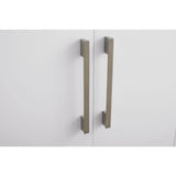 Vanity Art 60 in. W x 22 in. D x 34 in. H Double Sink Bathroom Vanity Cabinet in White with Engineered Marble Top in White