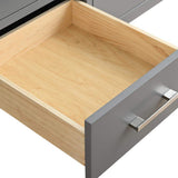Vanity Art 72 in. W x 22 in. D x 34 in. H Double Sink Bathroom Vanity Cabinet in Cashmere Gray with Engineered Marble Top