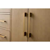 Vanity Art 72 in. W x 22 in. D x 34 in. H Double-Sink Bathroom Vanity in Natural Oak with Engineered Marble Top in Arabescato White